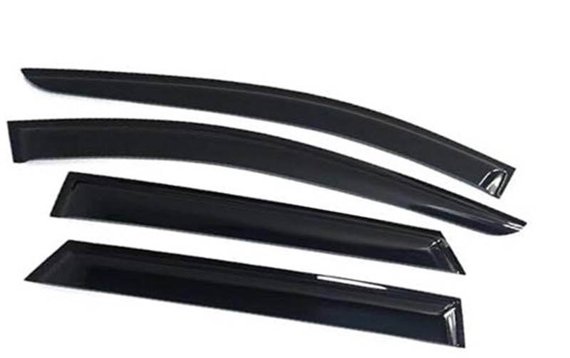 XEDLAMP Seitenfensterabweiser, for BYD, Yuan Plus Atto 3 2021 2022 2023 2024 Fenstervisier Fenster Regenschutz Wetterschutz Sonnenschutz Regenschutz Sonnenschutz für Seitenfenster von XEDLAMP