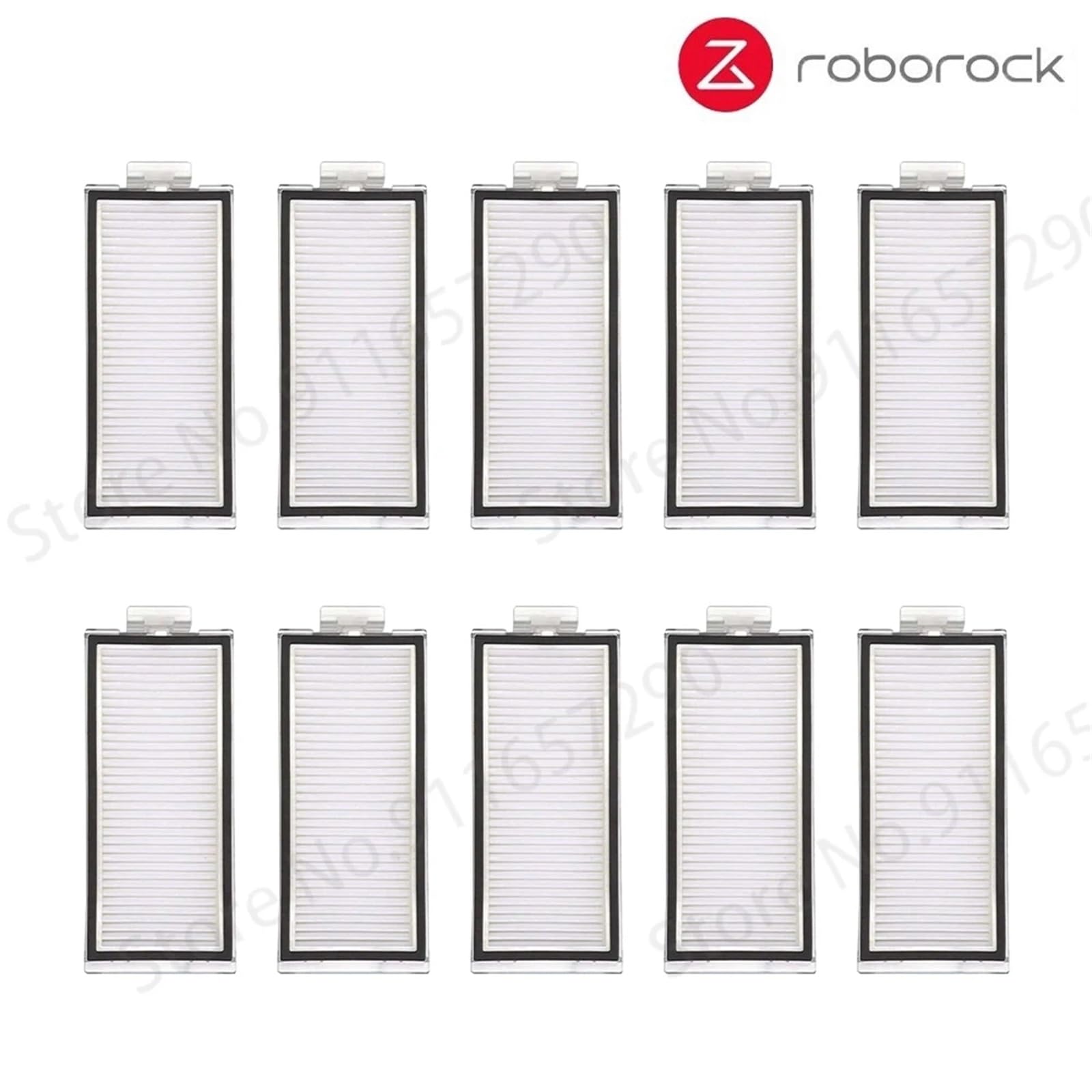 XEDLAMP Staubbehälter-Box, Wasser, for Tank, for Roborock, Q7 Max Q7 Max+ T8 Staubbox mit Hepa-Filter Staubsaugerzubehör Staubsauger-Staubsammler(Filters X10) von XEDLAMP