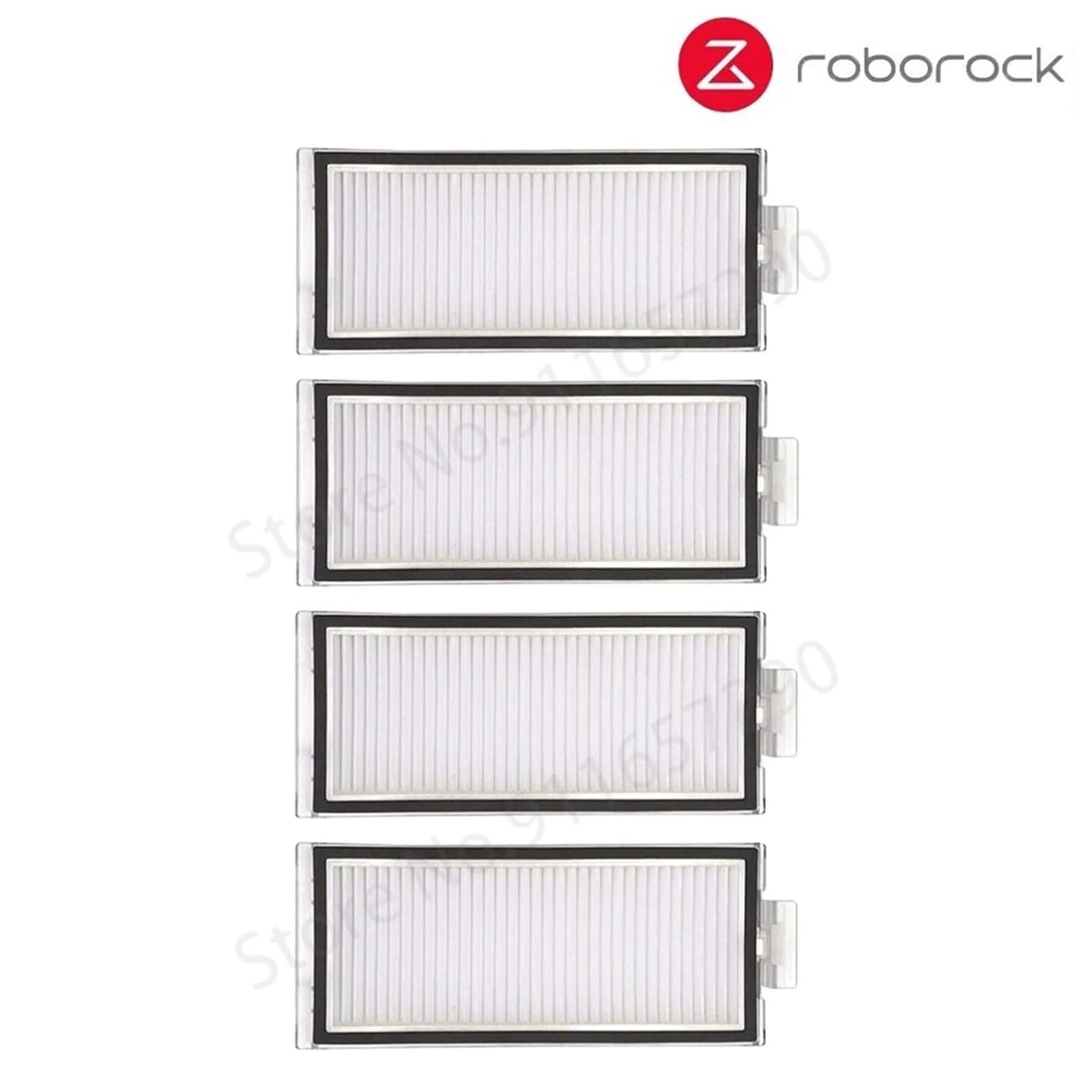 XEDLAMP Staubbehälter-Box, Wasser, for Tank, for Roborock, Q7 Max Q7 Max+ T8 Staubbox mit Hepa-Filter Staubsaugerzubehör Staubsauger-Staubsammler(Filters X4) von XEDLAMP