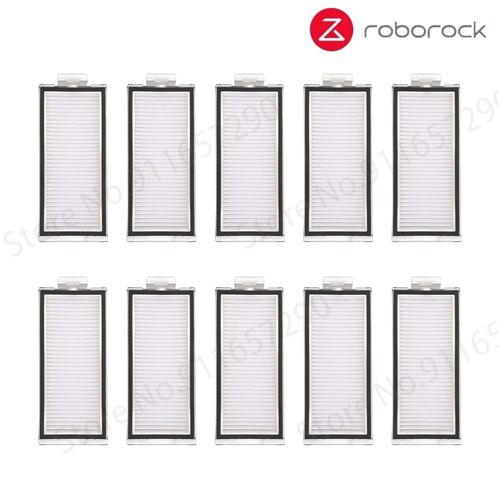 XEDLAMP Staubbehälter-Box, Wasser, for Tank, for Roborock, Q7 Max Q7 Max+ T8 Staubbox mit Hepa-Filter Staubsaugerzubehör Staubsauger-Staubsammler(Q7 Filters X10) von XEDLAMP