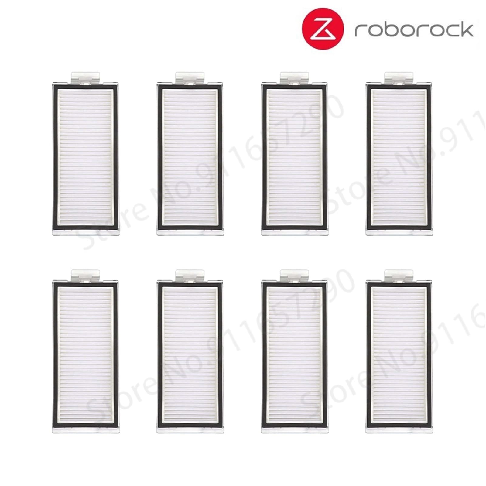 XEDLAMP Staubbehälter-Box, Wasser, for Tank, for Roborock, Q7 Max Q7 Max+ T8 Staubbox mit Hepa-Filter Staubsaugerzubehör Staubsauger-Staubsammler(Q7 Filters X8) von XEDLAMP
