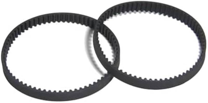 XEDLAMP Staubsaugerriemen, 2 Stück Antriebsriemen HTD 207-3KC-6 Staubsauger-Ersatzteile, for Shark, for HV300 301 302 305 308 320 321 322 323 325 UV422 NV800 Riemen für Roboterstaubsauger von XEDLAMP