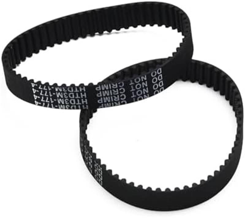 XEDLAMP Staubsaugerriemen, 2 Stück Zahnhobel-Antriebsriemen, for Black & Decker, for KW715, KW713, BD713 Staubsaugerriemen Ersatz, for Haushaltsreinigungsgeräte Riemen für Roboterstaubsauger von XEDLAMP