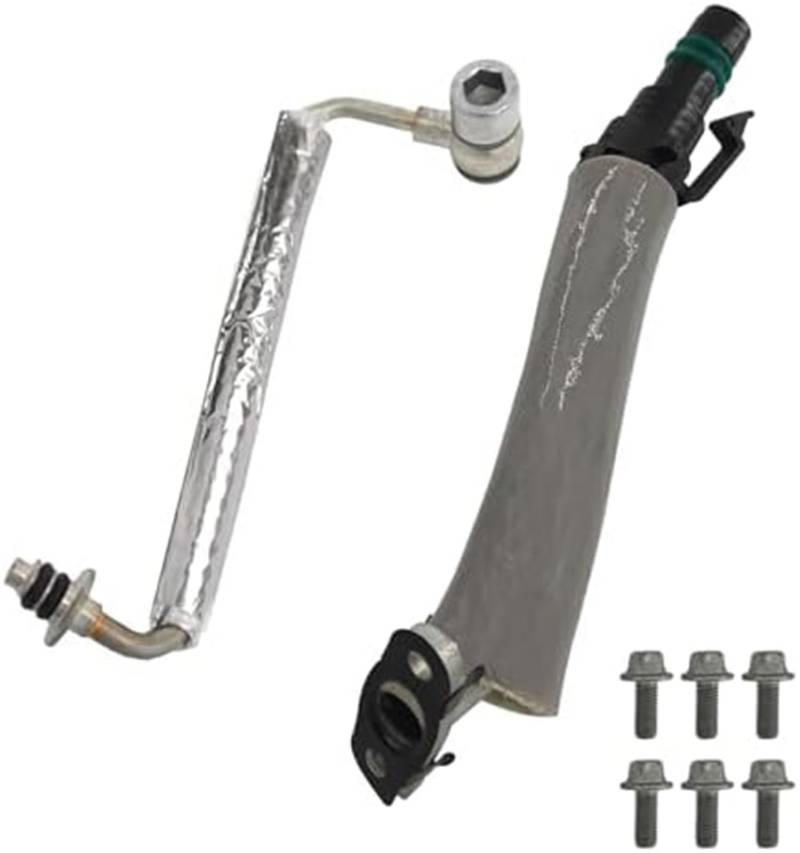 XEDLAMP Turbo-Ölrücklaufrohrsatz mit Schrauben, for Astra Corsa Insignia Zafira Meriva Mokka 1.4 55592600 55587854 von XEDLAMP