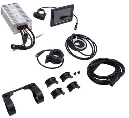 XEDLAMP Umrüstsatz Elektroroller LCD-Display-Controller 22A bürstenloser Motor, for Scooter-Fahrradfahren Klappbarer versiegelter Motor, for Abenteuer Controller-Kit für Elektroroller von XEDLAMP