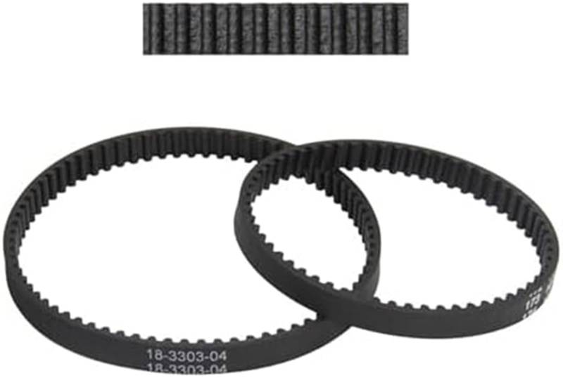 XEDLAMP Vakuumriemen, 1 Riemensatz, for Bissell, for Standard-ProHeat 2X-Reiniger 1383 8920 9200 9300, Zahnriemen 2036804 und 2036688, for Staubsauger Riemen für Roboterstaubsauger von XEDLAMP