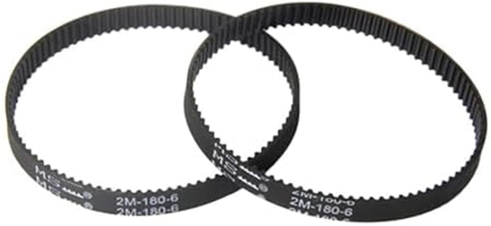 XEDLAMP Vakuumriemen, 2 Stück Zahnriemen 2M-180-6 Umfang 180 mm Breite 6 mm Zähne 90 Synchronförderer Ersatzteil, for Staubsauger Riemen für Roboterstaubsauger XEDLAMP Vakuumriemen, 2 Stück Zahnriemen 2M-180-6 Umfang 180 mm Breite 6 mm Zähne 90 Synchronförderer Ersatzteil, for Staubsauger Riemen für Roboterstaubsauger von XEDLAMP