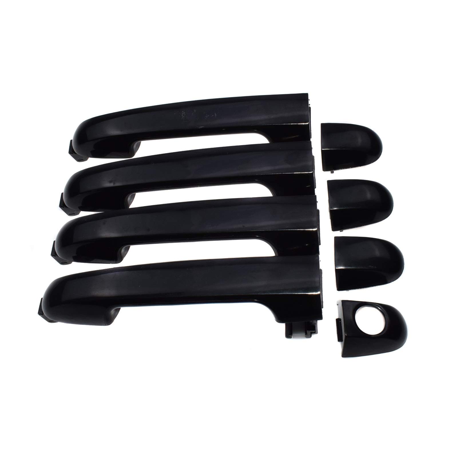 XEDLAMP Vorne Hinten Links Rechts Außentürgriffe 2007-2012, for Hyundai, for Elantra, 826512H000 826612H000 836512H000 836612H000 Abdeckung für Außentürgriffe(4 pcs Set) von XEDLAMP