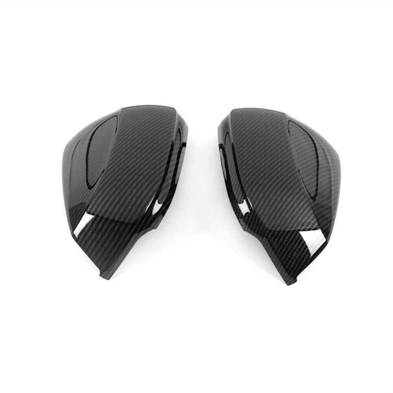 XEDLAMP Wing Mirror Cover Caps Replacement, for, Q2L 2018 2019 2020 Q3 2019 Side Rear View Exterior Parts 2020 Carbon Fiber Auto-Außenspiegelabdeckung von XEDLAMP