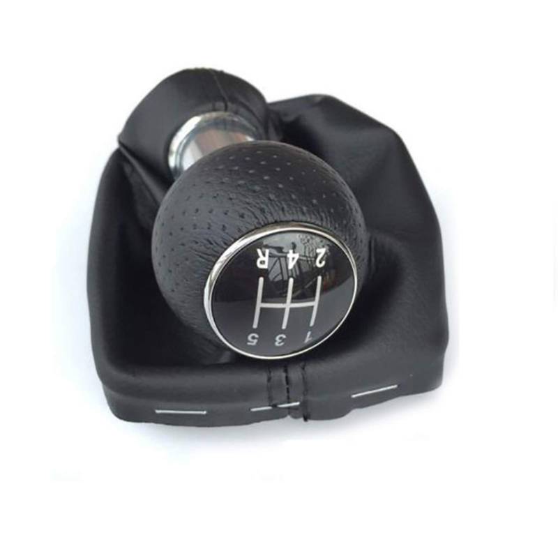 XEDLAMP for, A3 8L 2000 2001 2002 2003, Leder-Schalthebelmanschetten, 5-Gang-6-Gang-Handschaltknauf, Schaltknauf Auto-Schaltknauf(YH326 12345R 23mm) von XEDLAMP