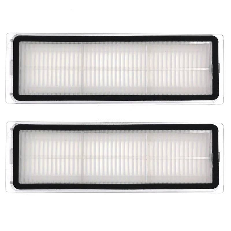XEDLAMP for Dreame, Bot L10s Ultra / L10s Pro Zubehör Roboter Staubsauger Ersatzteile Ersatz Wichtigsten Pinsel Hepa-Filter Mopp Tuch Roboter-Staubsauger-Kit(2PCS Filter) von XEDLAMP