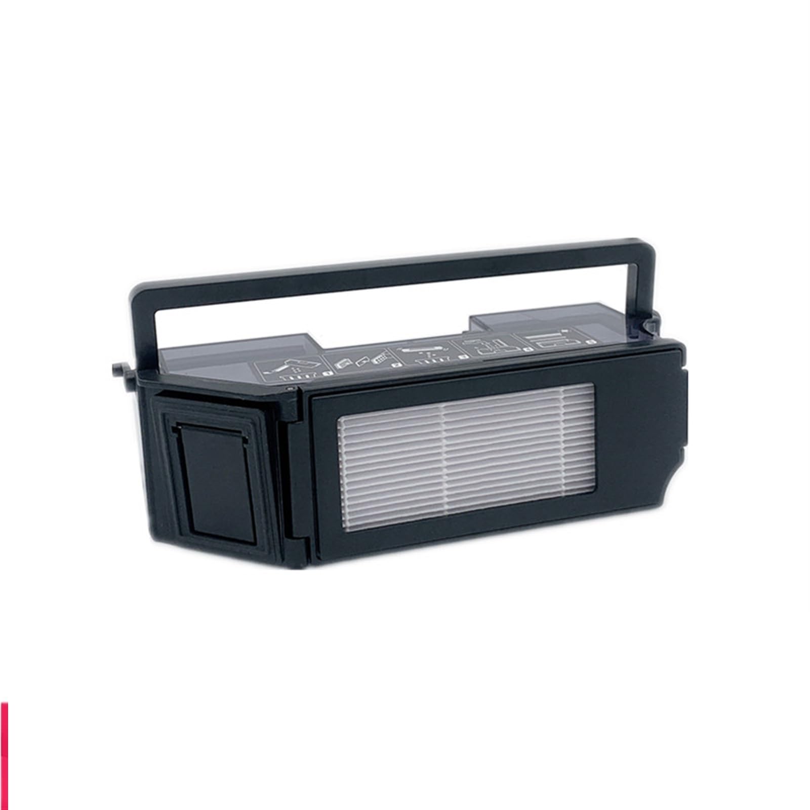 XEDLAMP for Ecovacs DEEBOT X1 Omni Staubbehälter HEPA-Filter T10 Omni Dirt Collection Roboter-staubsauger Ersatz Zubehör Teile Staubbox Staubsauger-Staubsammelbehälter(Dustbin with 1Filter) von XEDLAMP