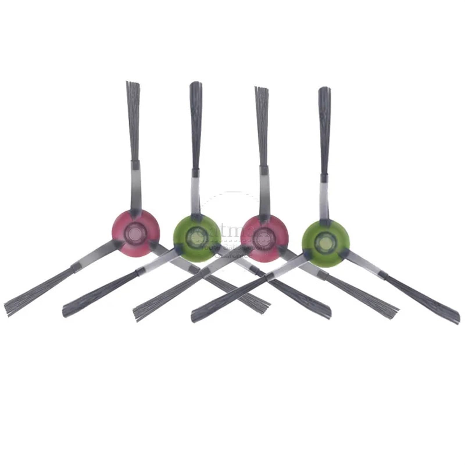 XEDLAMP for Ecovacs Deebot T9 AIVI / T9 AIVI+ Zubehör Ersatzteile Staubsauger Ersatzbürste Filter Mopp Tuch Verbrauchsmaterialien Roboter-Staubsauger-Kit(4PCS B Brush) von XEDLAMP