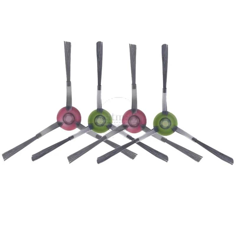 XEDLAMP for Ecovacs Deebot T9 AIVI / T9 AIVI+ Zubehör Ersatzteile Staubsauger Ersatzbürste Filter Mopp Tuch Verbrauchsmaterialien Roboter-Staubsauger-Kit(4PCS B Brush) von XEDLAMP