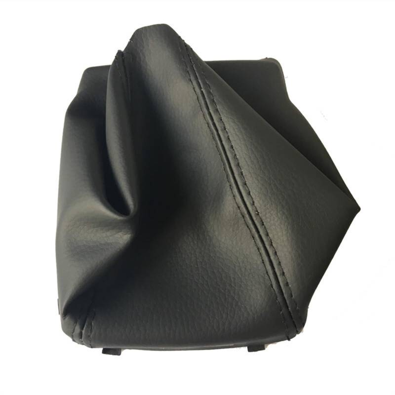 XEDLAMP for Ford, C-MAX Facelift Kuga Auto Auto Schalthebelmanschetten Kohlefaser Auto Handschalthebel Schaltmanschette Abdeckung Gamasche Auto-Schaltknauf(Leather) von XEDLAMP