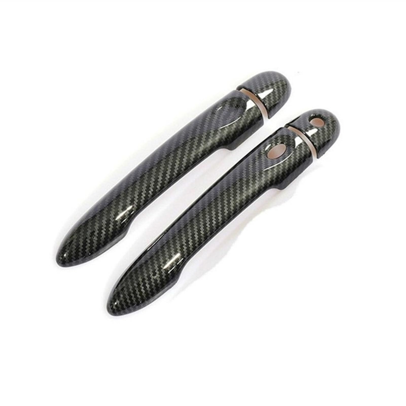 XEDLAMP for Renault, Clio IV Clio 4 Lutecia 2012 2013 2014 2015 2016 2017 2018 2019 Carbon Faser Auto Türgriff Abdeckung Zubehör Abdeckung für Außentürgriffe(2Dr 1 Key 1 Button) von XEDLAMP