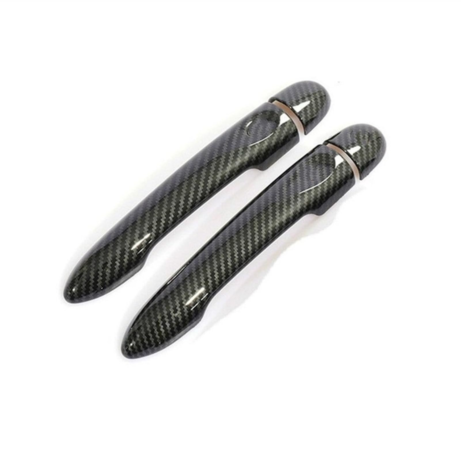 XEDLAMP for Renault, Clio IV Clio 4 Lutecia 2012 2013 2014 2015 2016 2017 2018 2019 Carbon Faser Auto Türgriff Abdeckung Zubehör Abdeckung für Außentürgriffe(2Dr no Key no Button) von XEDLAMP