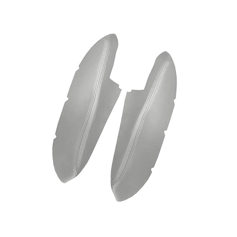 XEDLAMP for Ridgeline, 2009 2010 2011 2012 2013 2014 Auto Innen 2 stücke Vordere Tür Armlehne Panel Mikrofaser Leder Abdeckung Dekor Auto-Innentürverkleidung(Grey,4pcs) von XEDLAMP