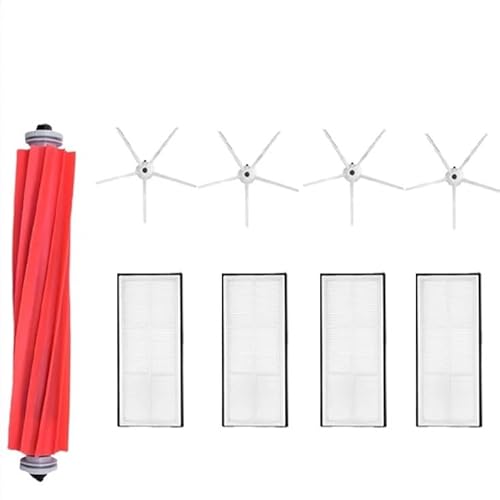 XEDLAMP for Roborock, S7 S70 S75 S7Max s7MaxV T7S Plus Hauptbürste Hepa-Filter Mops Ersatzteile Robotic Staubsauger Zubehör Roboterstaubsauger-Ersatzkit(9pcs-01) von XEDLAMP