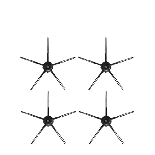 XEDLAMP for Roborock, S7 S70 S7Max T7S T7S Plus Roboter Staubsauger Zubehör Wichtigsten Pinsel Abdeckung Hepa-Filter Mopp Pad Ersatzteile Roboterstaubsauger-Ersatzkit(4PCS-01) von XEDLAMP