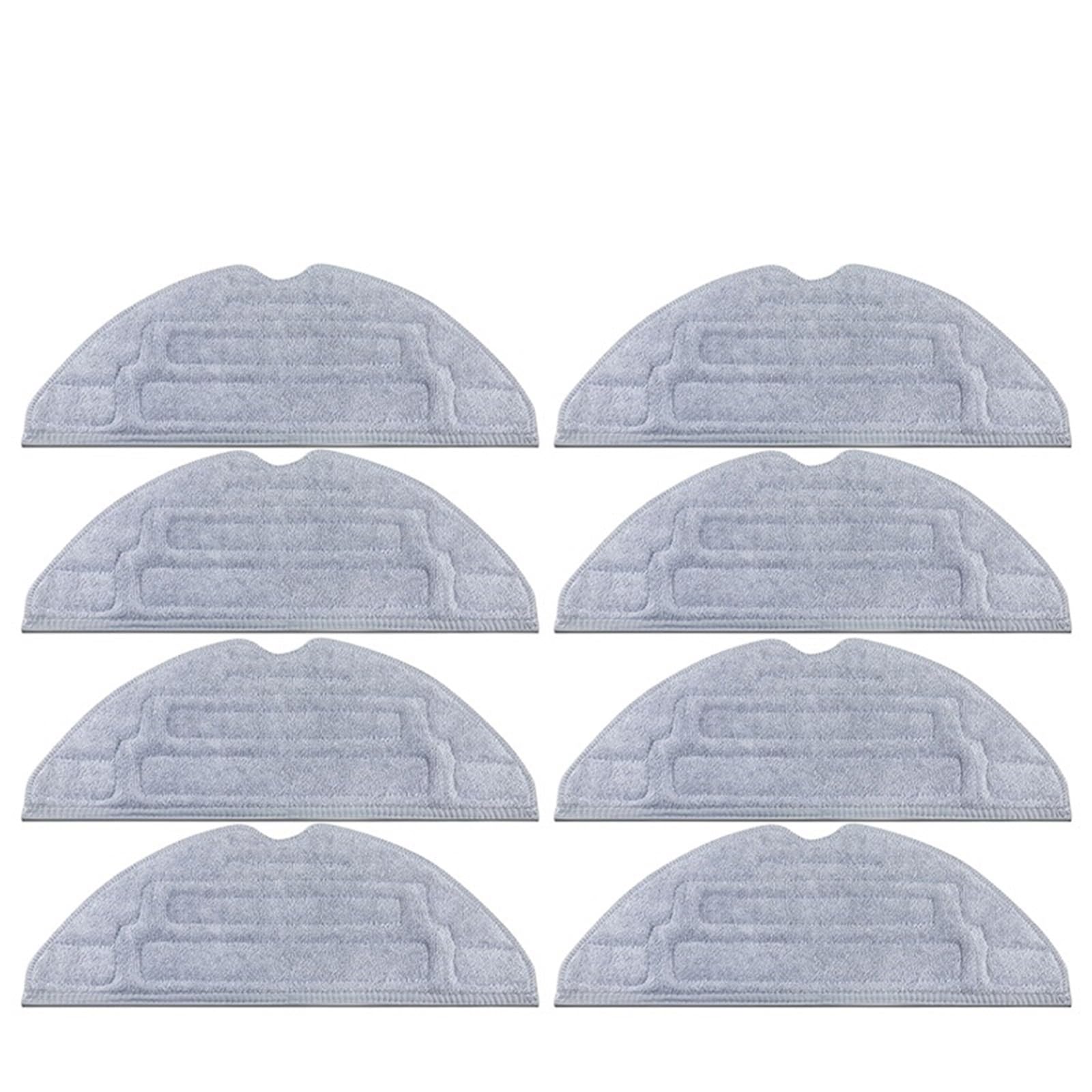 XEDLAMP for Roborock, S8 S8 Pro Ultra S8+ Roboter-Staubsauger-Ersatzteile, Hauptseitenbürsten, Mopptücher, HEPA-Filter, Staubbeutel, Zubehör Roboter-Staubsauger-Kit(8PCS) von XEDLAMP