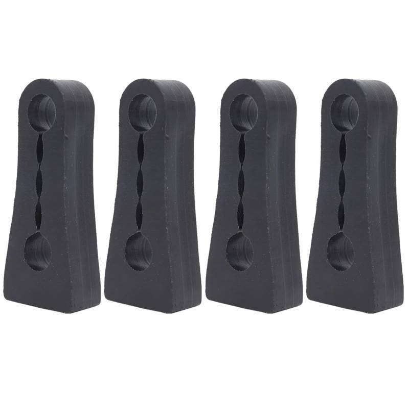 XEDLAMP for Toyota, Camry XV30 2001-2018, for Land Cruiser, Prado J120, Türschlossdämpfer-Puffer-Dämpferdichtung Stoßdämpfender Dämpfungsschutz(4Pcs) von XEDLAMP