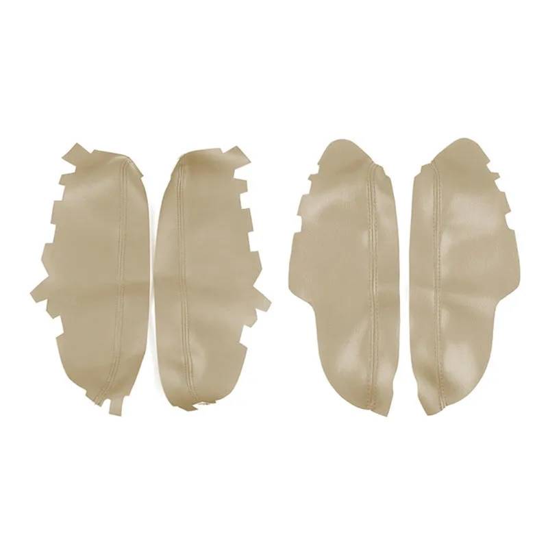 XEDLAMP for Toyota, for Avalon 2013 2014 2015 2016 2017 2018 Auto Innen Vorne/Hinten Türgriff Armlehne Panel Mikrofaser Leder Abdeckung Trim Auto-Innentürverkleidung(4pcs Beige) von XEDLAMP