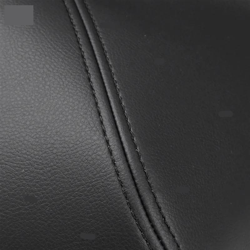 XEDLAMP for Toyota, for Prius 2004 2005 2006 2007 2008 2009 Auto Mikrofaser Leder Innentür Armlehne Panel Abdeckung Innenaufkleber Dekor Auto-Innentürverkleidung(Black,Rear 2pcs) von XEDLAMP