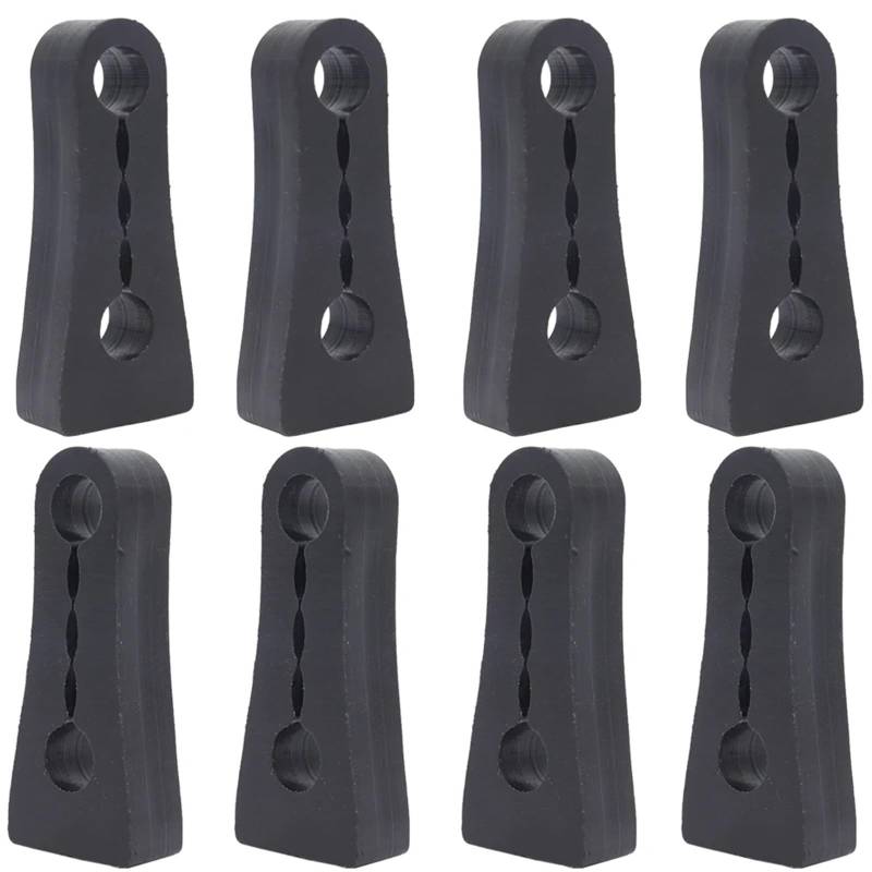XEDLAMP for Toyota, for RAV4, XA20 XA30 XA40 XA50 2001 2002-2022, Türschlossdämpferpuffer Deadener Dichtung Stoßdämpfender Dämpfungsschutz(8Pcs) von XEDLAMP