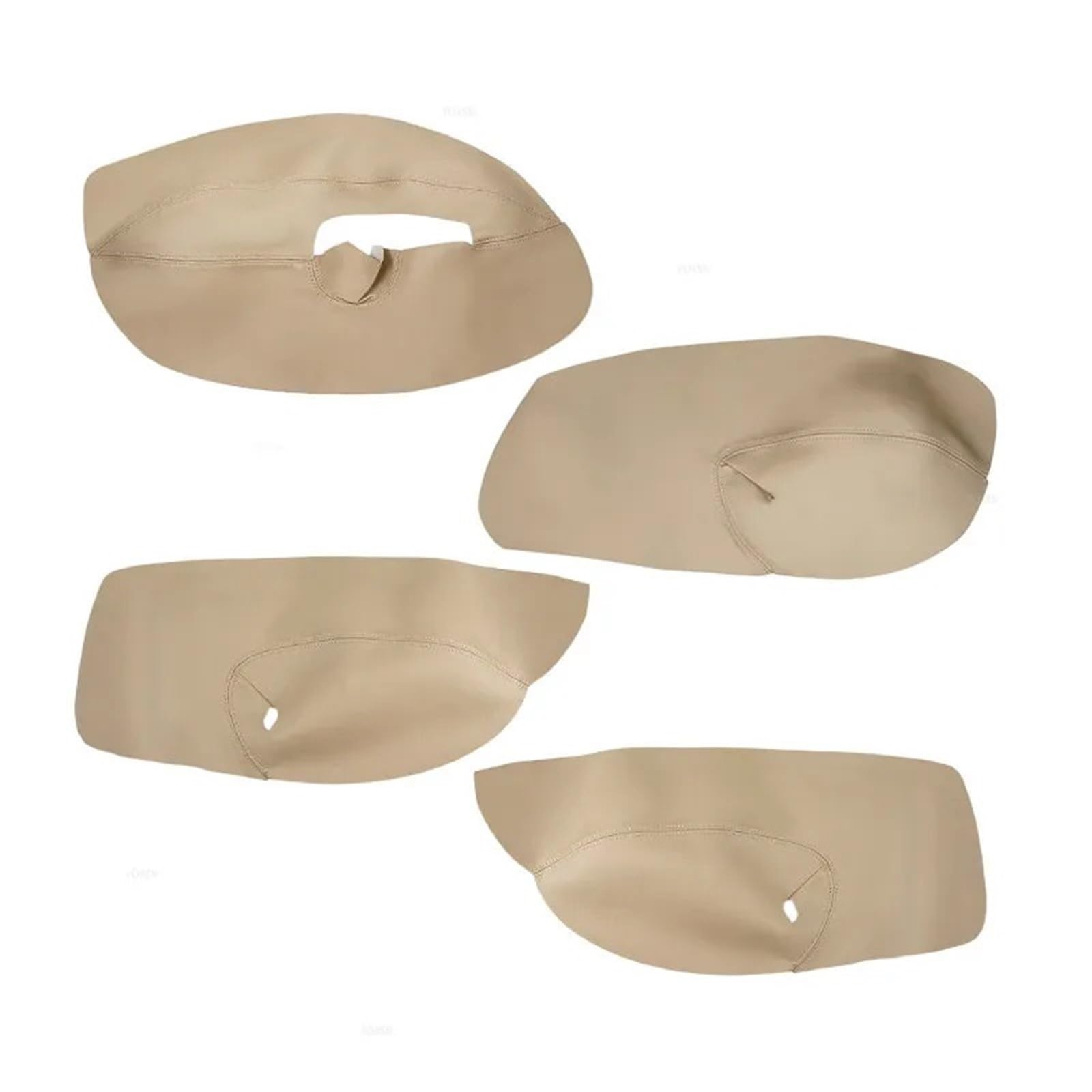 XEDLAMP for VW, for Golf, for MK4, for Bora, for Jetta, 1998 1999 2000 2001 2002 2003 2004 2005 Autotürverkleidung Armlehne Mikrofaser-Lederbezug Dekor Auto-Innentürverkleidung(Beige,RHD) von XEDLAMP