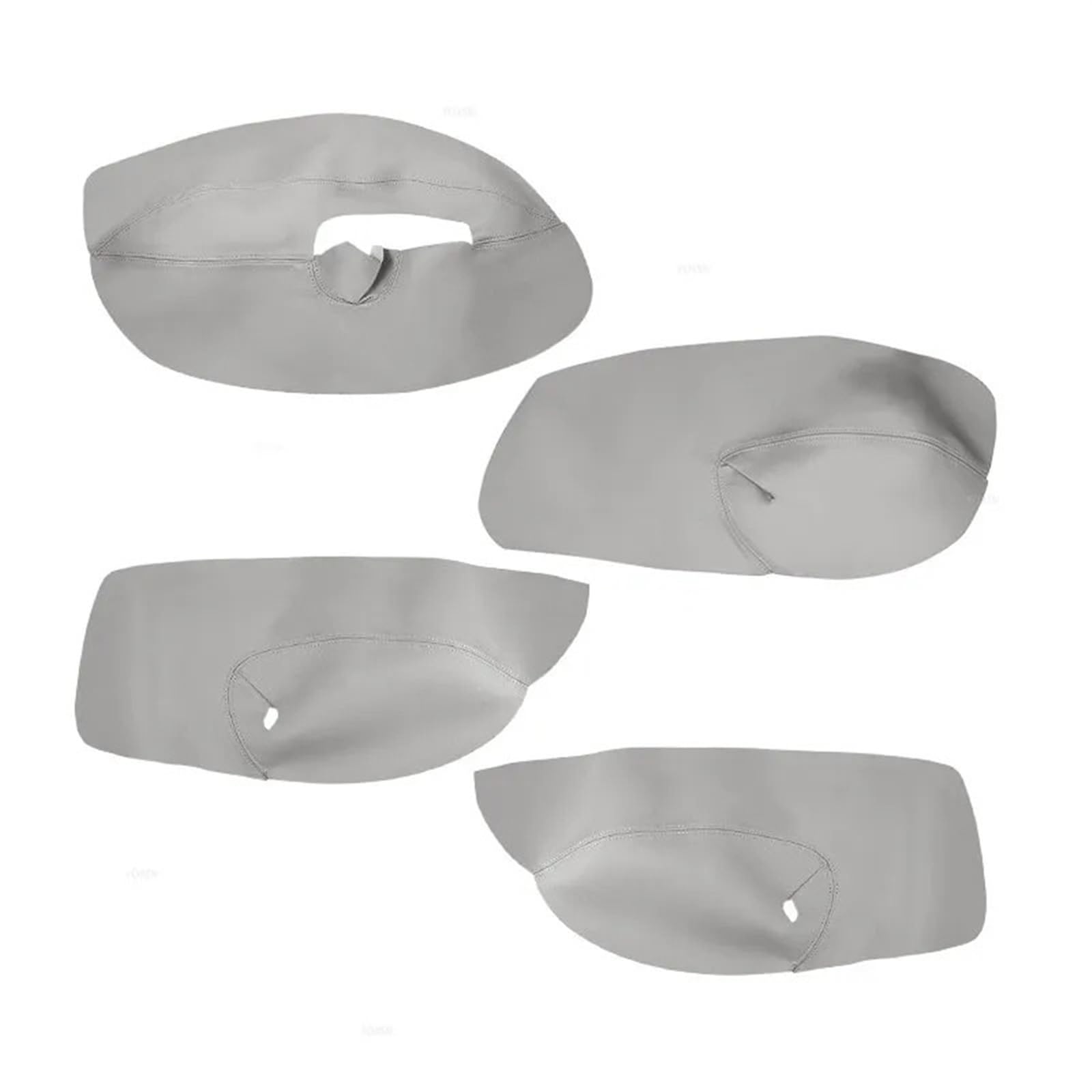 XEDLAMP for VW, for Golf, for MK4, for Bora, for Jetta, 1998 1999 2000 2001 2002 2003 2004 2005 Autotürverkleidung Armlehne Mikrofaser-Lederbezug Dekor Auto-Innentürverkleidung(Grey,RHD) von XEDLAMP