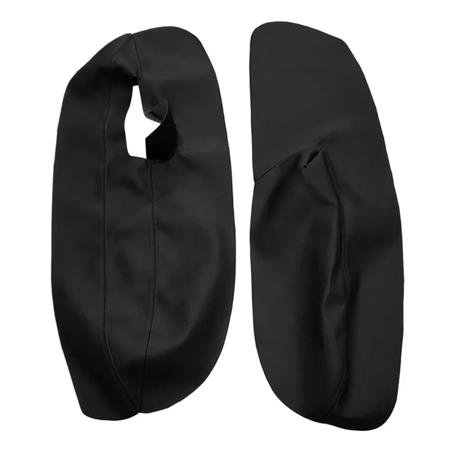 XEDLAMP for VW, for Golf 4 MK4, for Jetta, for Bora, 1999 2000 2001 2002 2003 2004 2005 Nur 3 Türen Autotür Armlehnenverkleidung Mikrofaser-Lederbezug Auto-Innentürverkleidung(Black,Front 2pcs) von XEDLAMP