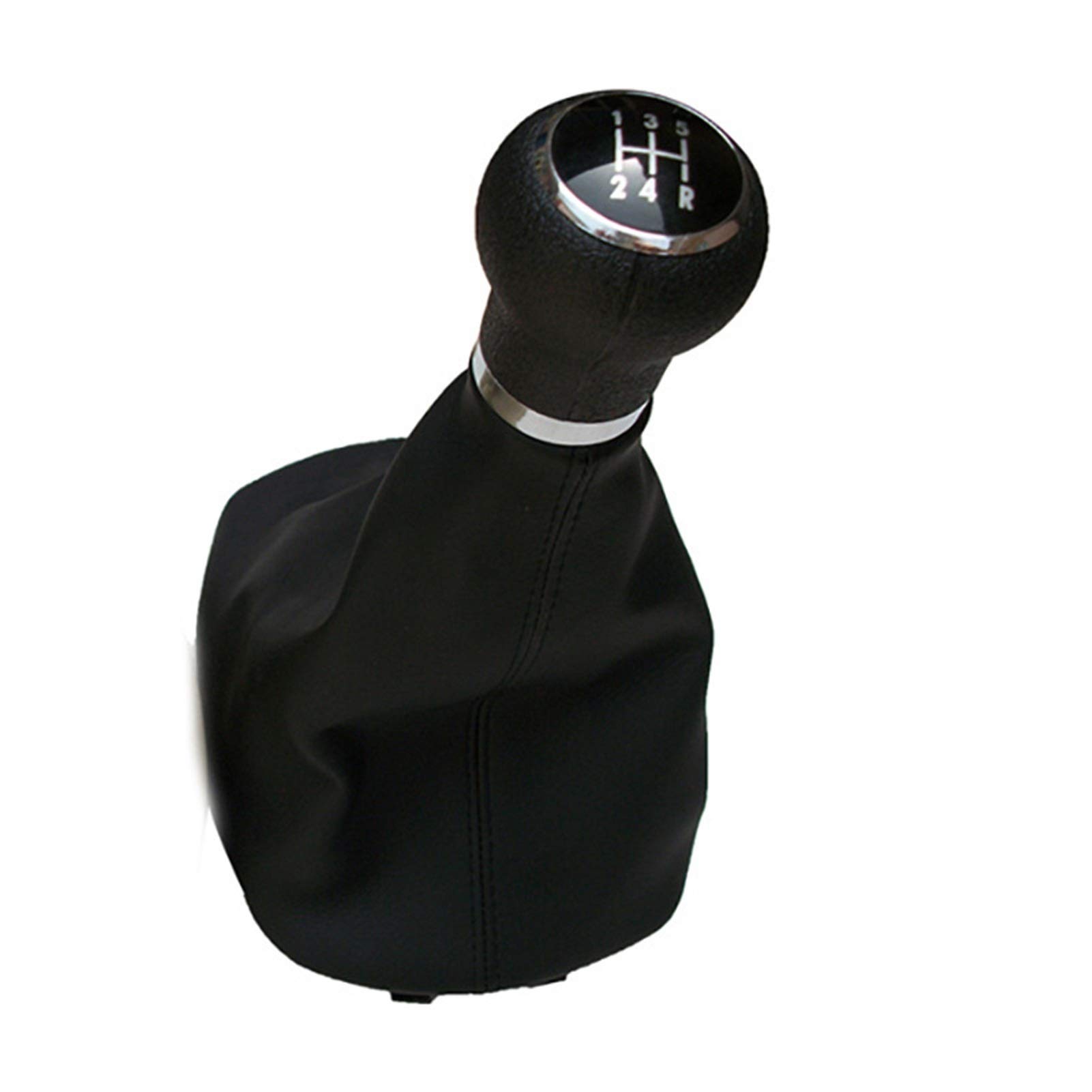 XEDLAMP for VW, for Passat 3BG 2001 2002 2003 2004 2005 5 6 Gang Auto Schaltknauf Handhebel mit Schaltmanschetten Auto-Schaltknauf(5 Speed) von XEDLAMP