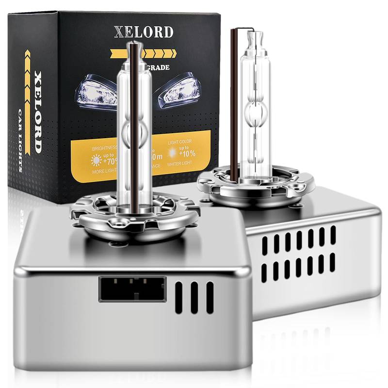 XELORD D5S Xenon Brenner 6000K Hid Scheinwerferlampe 12V (2 Lampen) von XELORD