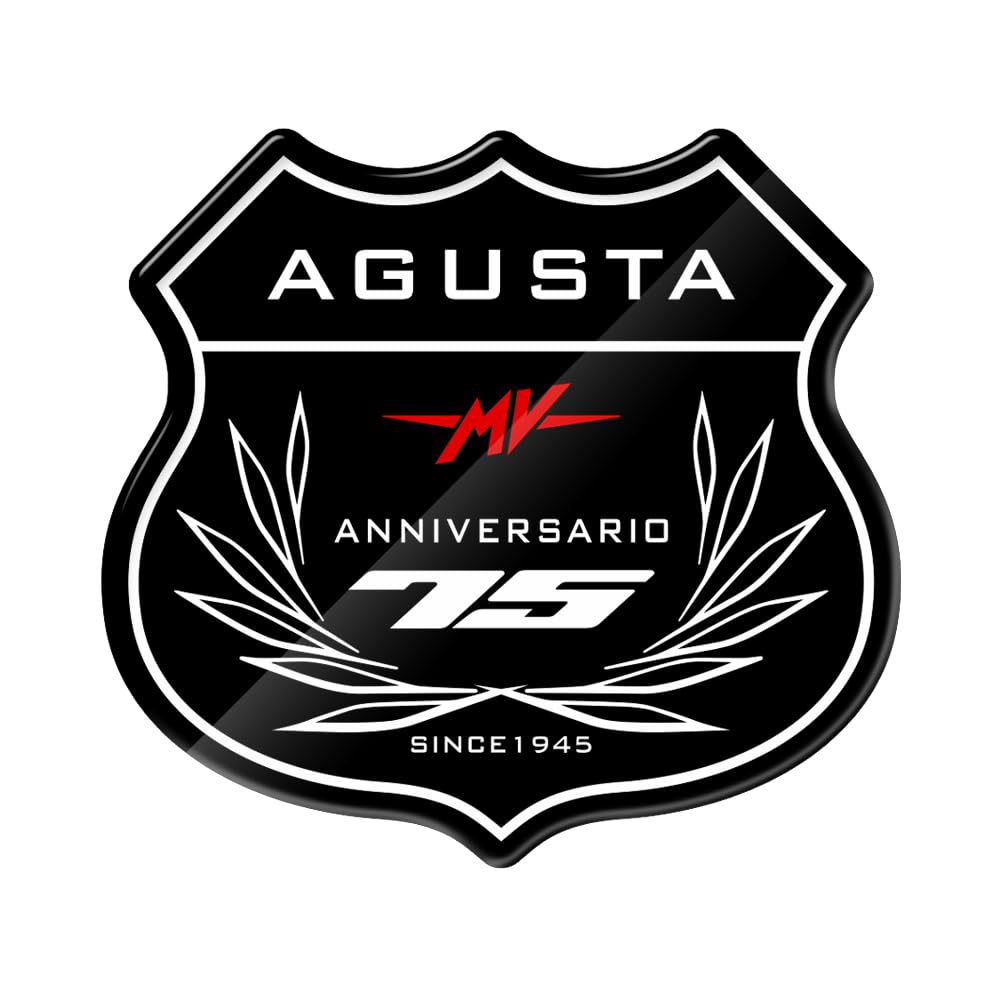 3D-Motorrad-Aufkleber for MV Agusta 75 Anniversario Emblem F3 675 Aufkleber von XENITE
