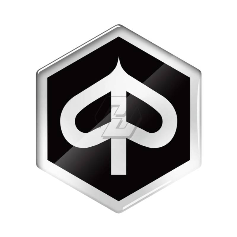 3D-Motorrad-Aufkleber for Piaggio Beverly Fly Liberty MP3 X7 X8 X10 PK PX ET2 ET4 Emblem-Logo (Size : W41) von XENITE