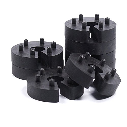 8er Set 22mm Federwegsbegrenzer Stick Clip X 1 mit 6-Fach Positionierung Federwegbegrenzer von XENOHYPE