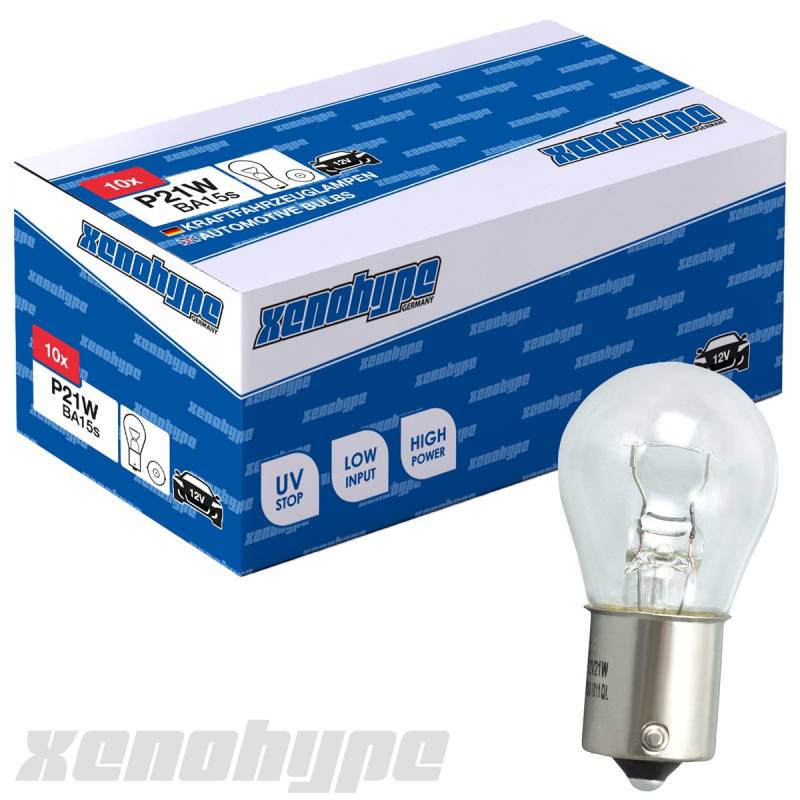 XENOHYPE Classic Line 10er Set Bay15d P21/5W von XENOHYPE
