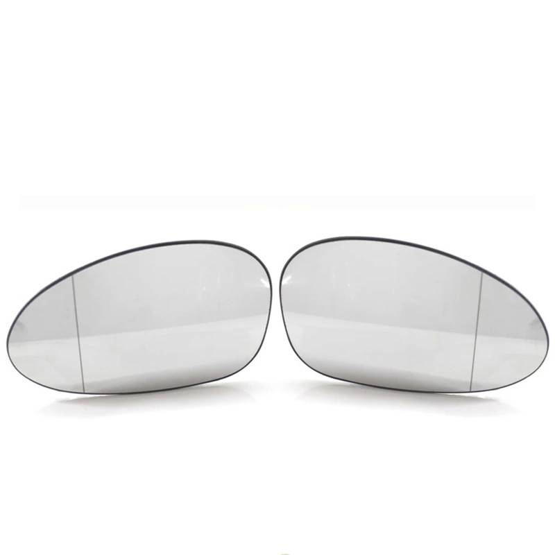 Außenspiegel Spiegelglas Für 1 Für E87 Für E88 2004-2008 Spiegel Beheizte Seite Spiegel Glas Rückspiegel Seitenspiegelglas(A Pair-White) von XEXJHQQ