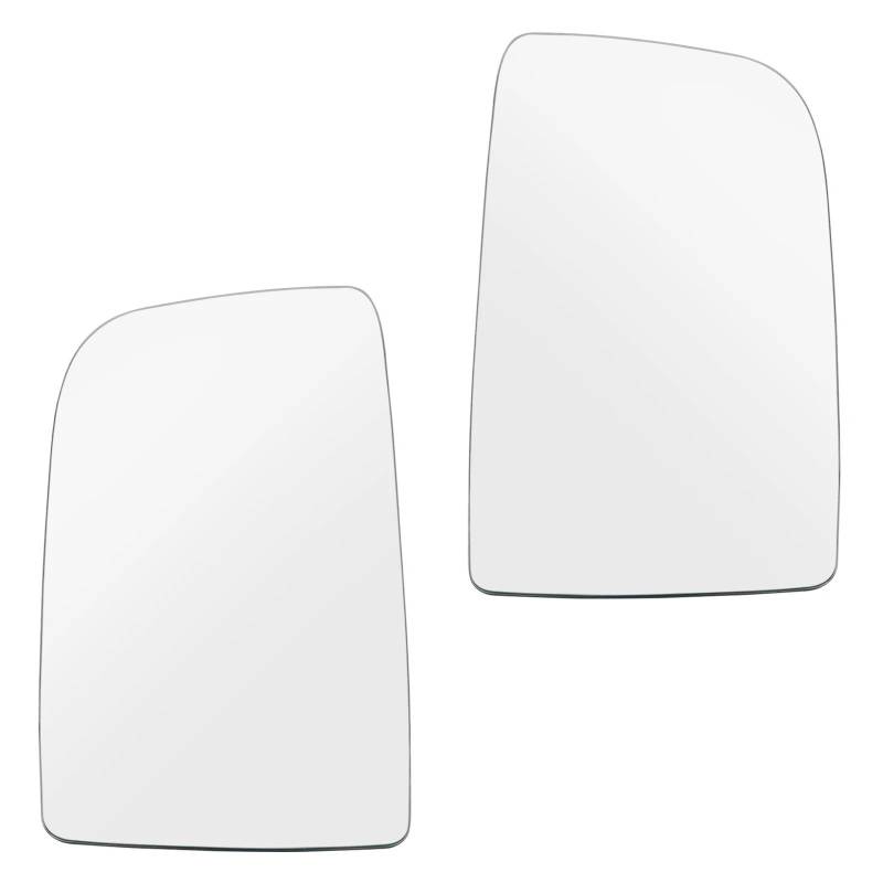 Außenspiegel Spiegelglas Für VW Für Crafter Erste Generation 2E 2F 2006-2017 Links Rechts Seite Spiegel Glas Konvex Selbstklebend Keine Platte Stick Auf Weitwinkel Seitenspiegelglas(Left and Right) von XEXJHQQ