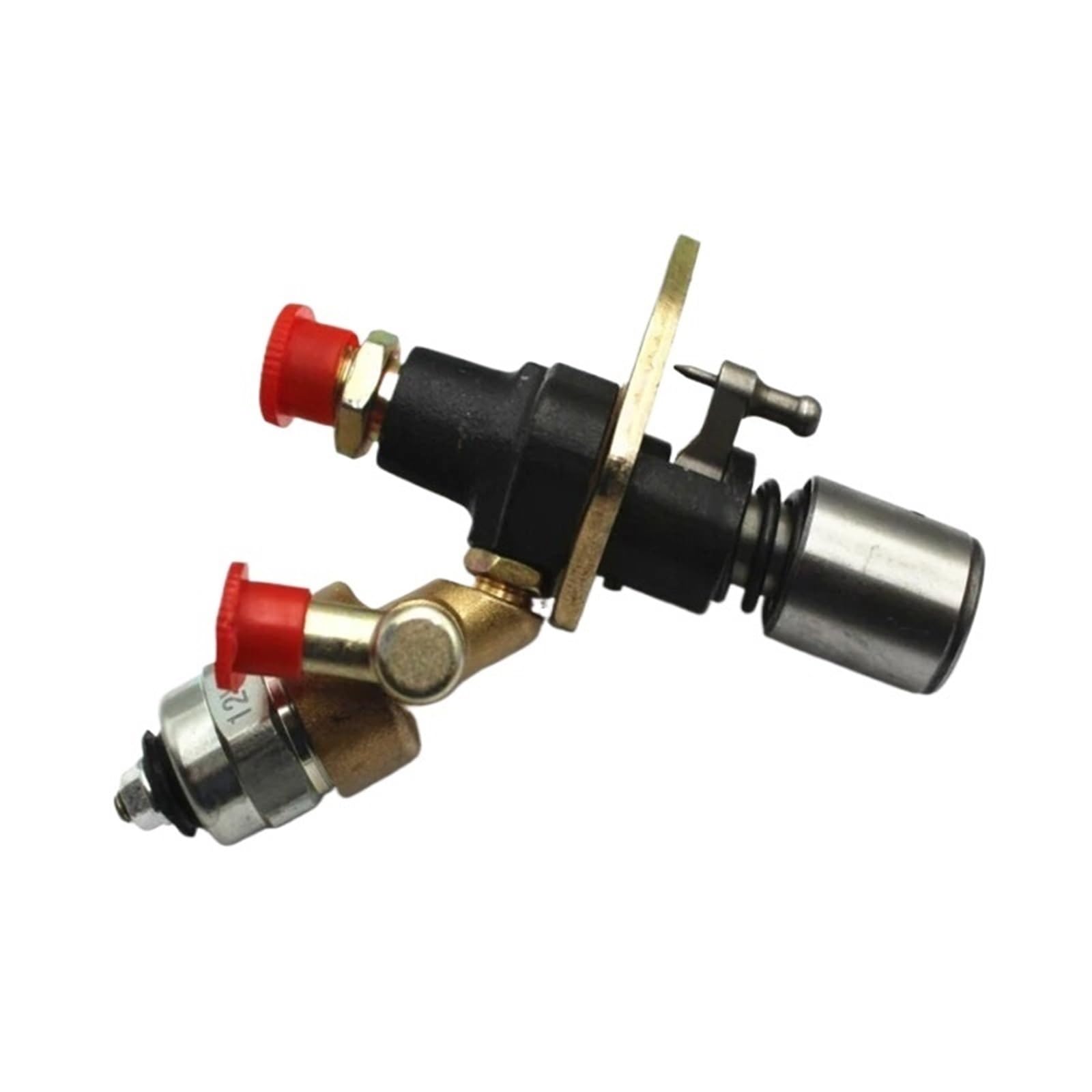 Für 170F 178F 186FA 188F 192F Kraftstoffpumpe Mit Elektromagnetischem Ventil, Kraftstoffeinspritzpumpe Mit Magnetventil Kraftstoffeinspritzer Einspritzdüse Injektor(188F) von XEXJHQQ