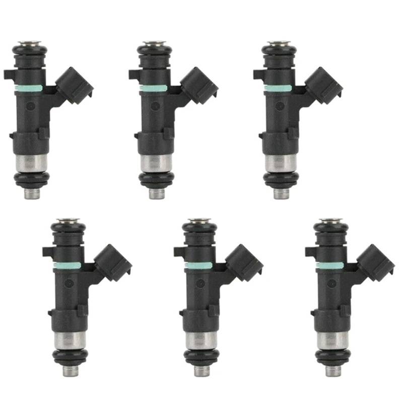 Für Infiniti QX56 2004-2010 LE VK56DE 0280158007 16600-7S000 6PCS Kraftstoff Injektoren Kraftstoffeinspritzer Einspritzdüse Injektor von XEXJHQQ