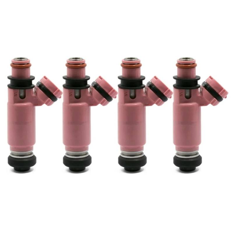 Für Subaru Für JDM 565CC Rosa Zubehör 195500-3910 16611AA Kraftstoff Injektor 4X Kraftstoffeinspritzer Einspritzdüse Injektor von XEXJHQQ