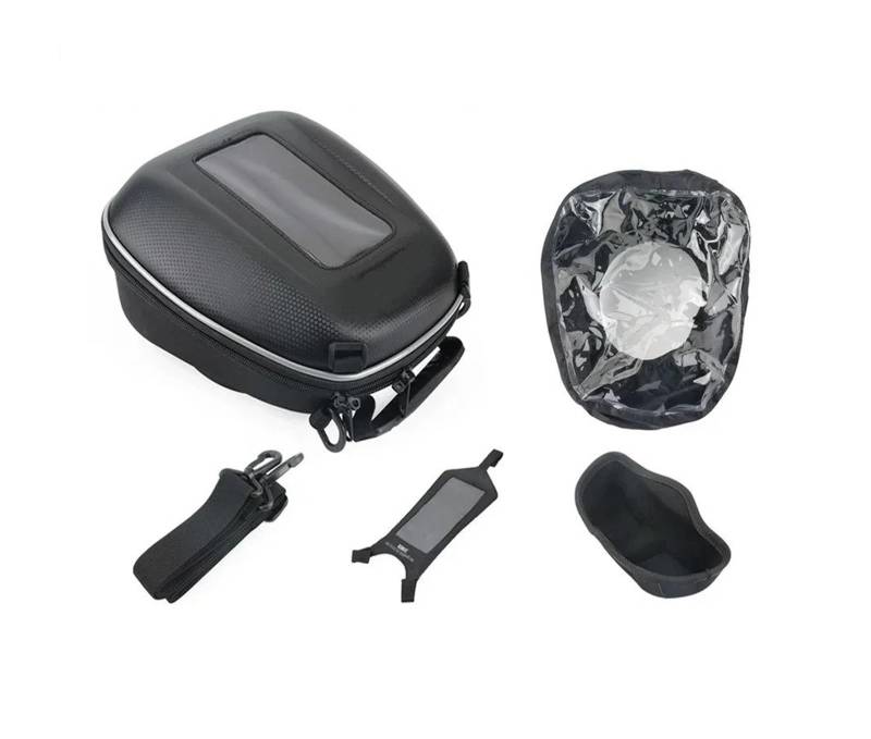 Motorrad Satteltaschen Für CFMOTO Für 800MT Für 800NK Für 2024 Racing Rucksack Motorrad Tank Taschen Gepäck Lagerung Tasche wasserdichte Navigation Handtasche Motorrad Werkzeug(Bag and Parts) von XEXJHQQ