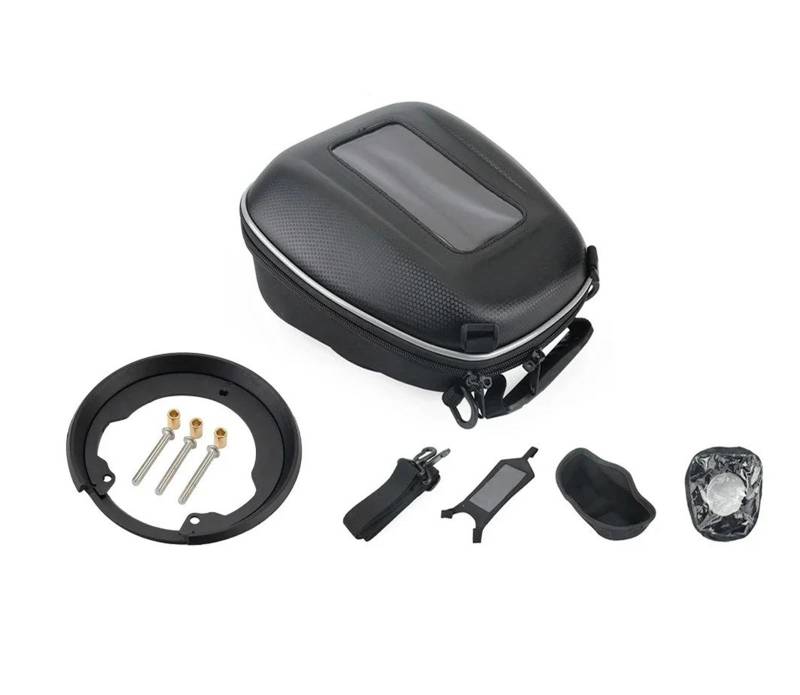 Motorrad Satteltaschen Für CFMOTO Für 800MT Für 800NK Für 2024 Racing Rucksack Motorrad Tank Taschen Gepäck Lagerung Tasche wasserdichte Navigation Handtasche Motorrad Werkzeug(Complete Set) von XEXJHQQ