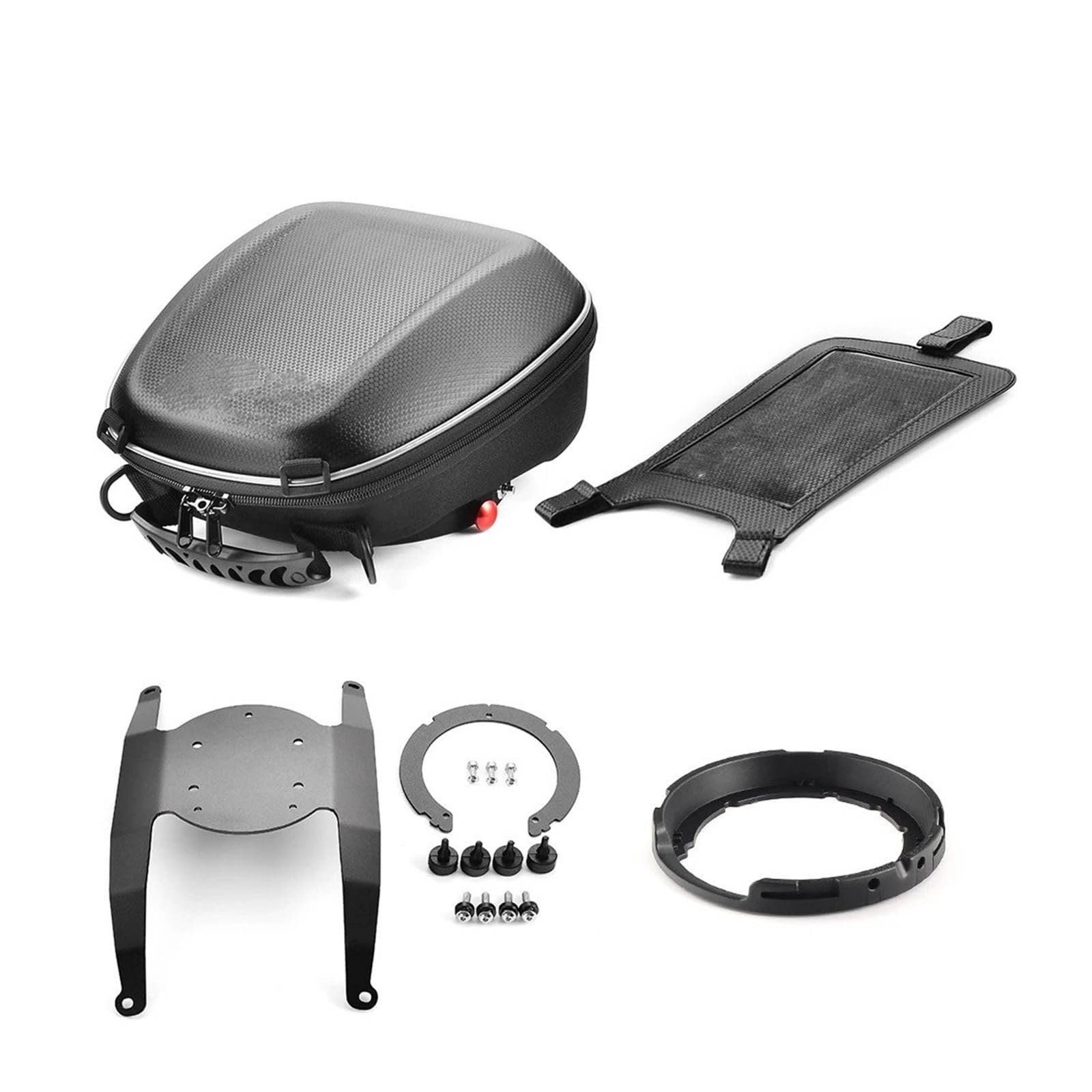 Motorrad Satteltaschen Für F800GT Für F 800 GT Für 800R 2013-2019 Motorrad-Tankrucksack Gepäck Wasserdichter Rucksack Quick Lock Flansch Motorrad Werkzeug(B-Type) von XEXJHQQ