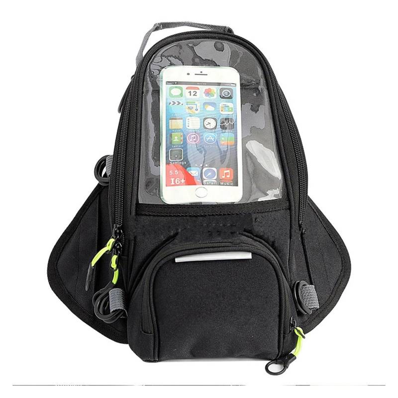 Motorrad Satteltaschen Für Für Svartpilen 401 Für Vitpilen 401 Motorrad Kraftstoff Tank Tasche Berührbaren Navigation Magnet Tasche Motorrad Staub Tasche Motorrad Werkzeug von XEXJHQQ