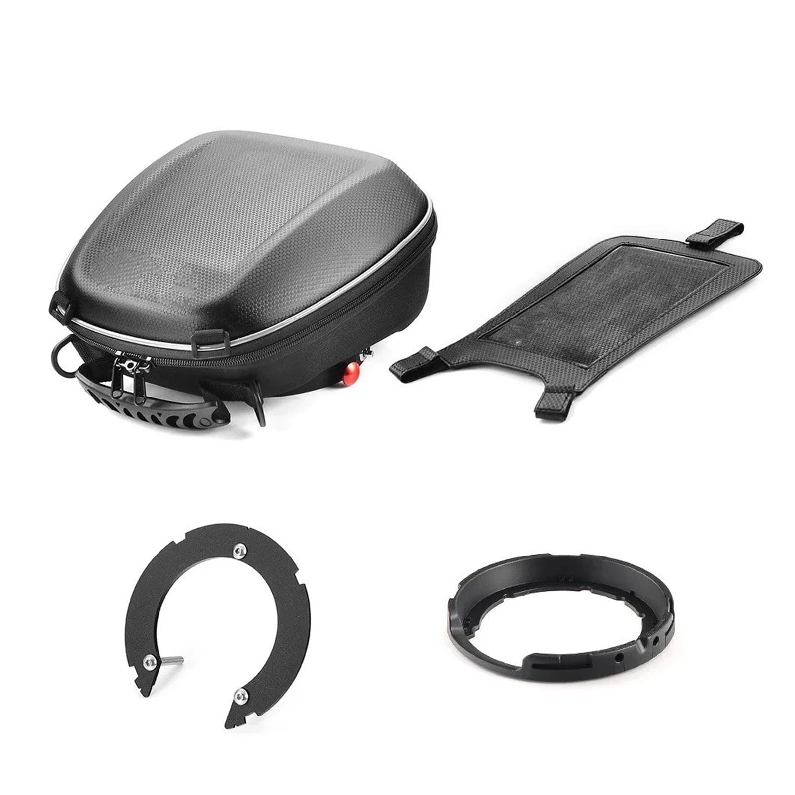 Motorrad Satteltaschen Für Moto Für Morini Für X-Cape 649 650 Motorrad-Tanktasche Wasserdichtes Gepäck Schnellverschlussring Teile Werkzeugtasche Rucksack Motorrad Werkzeug(B-Type) von XEXJHQQ