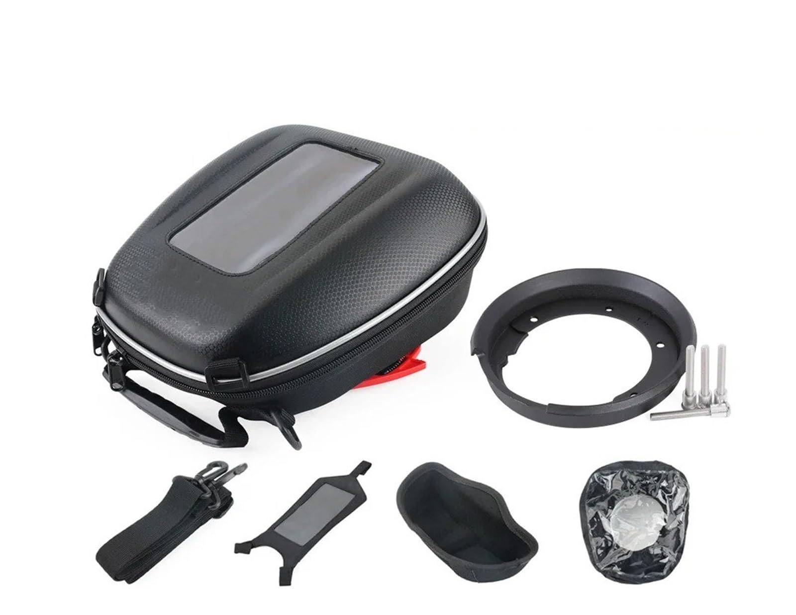 Motorrad Satteltaschen Für R 900RT Für 1200RT 2013 Für R1200RT Tankrucksack Motorradzubehör Gepäck Tanklock Racing Rucksack Navigation Storge Taschen Motorrad Werkzeug(I. Complete Set) von XEXJHQQ