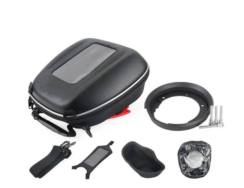 Motorrad Satteltaschen Für R 900RT Für 1200RT 2013 Für R1200RT Tankrucksack Motorradzubehör Gepäck Tanklock Racing Rucksack Navigation Storge Taschen Motorrad Werkzeug(I. Complete Set) von XEXJHQQ